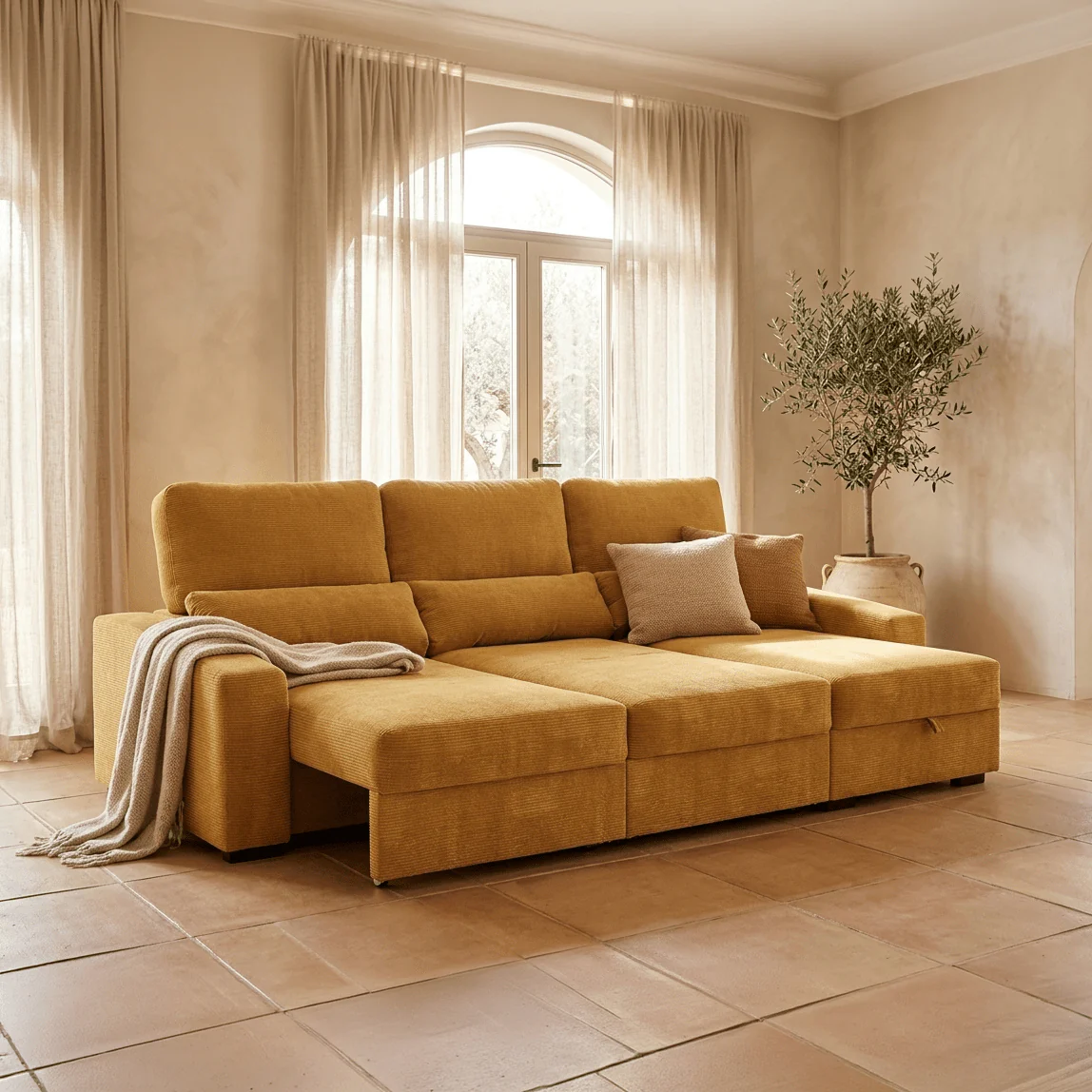 Sofá Chaise Longue com Arrumação KEEN - Image 4