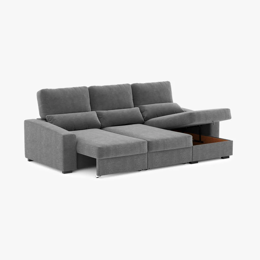 Sofá Chaise Longue com Arrumação KEEN - Image 31