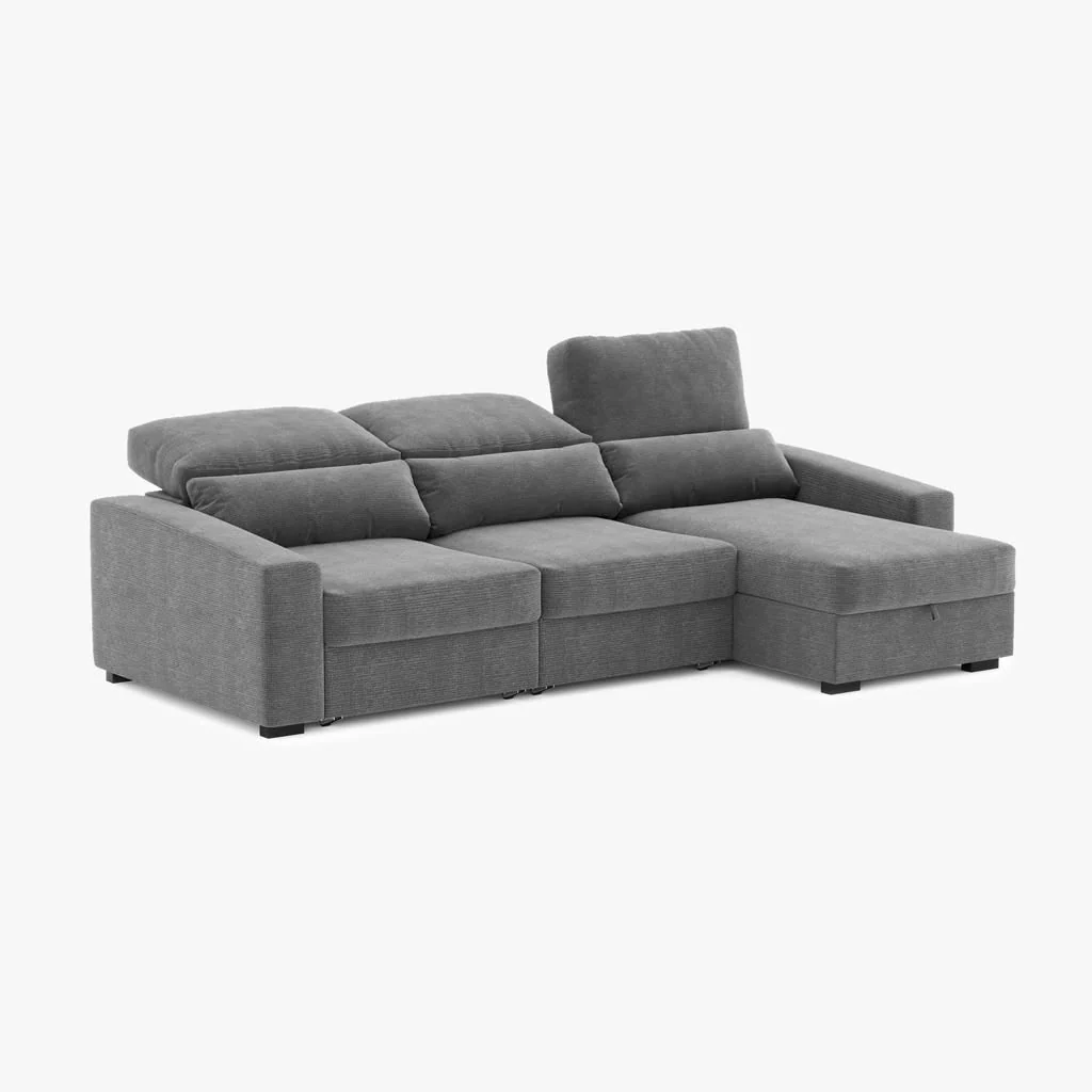 Sofá Chaise Longue com Arrumação KEEN - Image 5