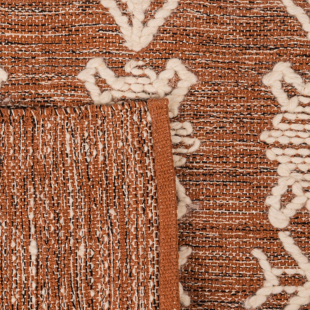 Tapete Lã e Algodão Tribal Natural 70x150 CLARE - Image 3