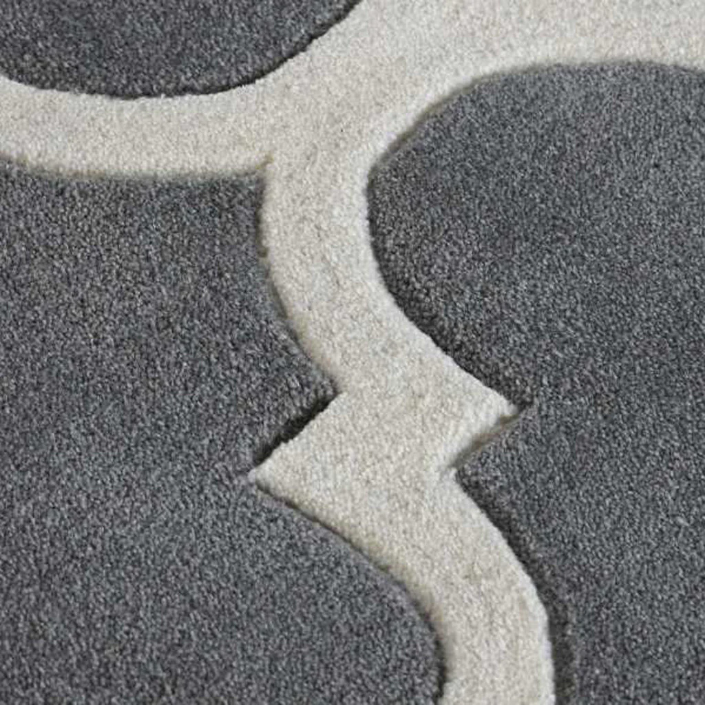 Tapete Trelis Cinza 160x230 VIBE - Image 3