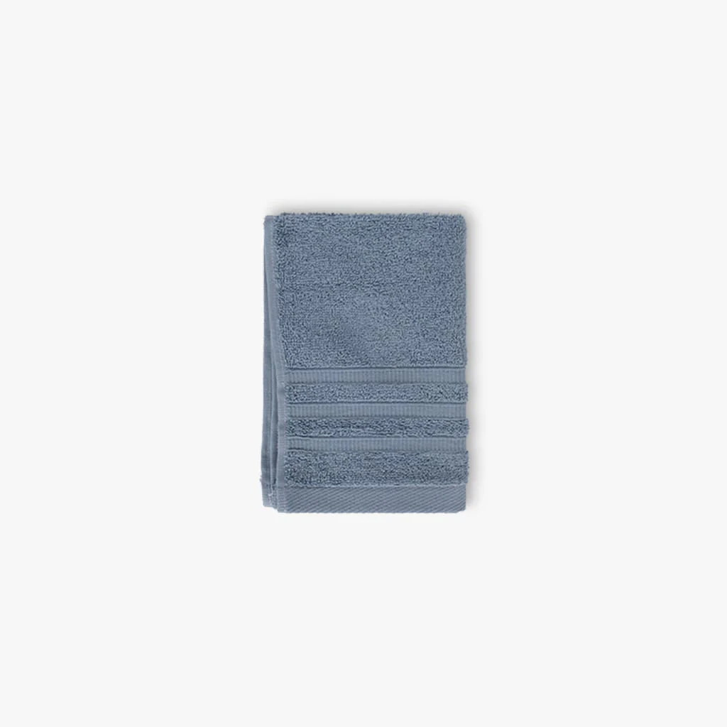 Toalha de Mãos Algodão Azul 4EVERYDAY