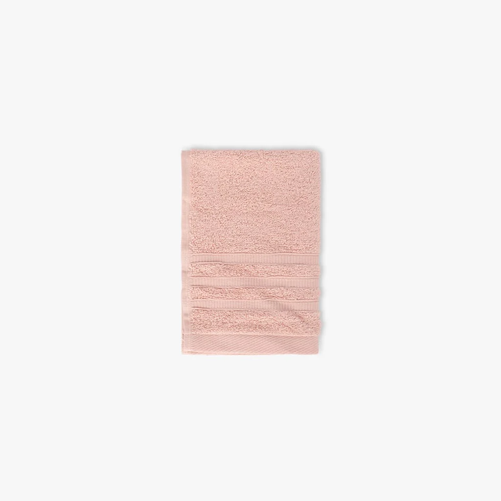 Toalha de Mãos Algodão Rosa Claro 4EVERYDAY